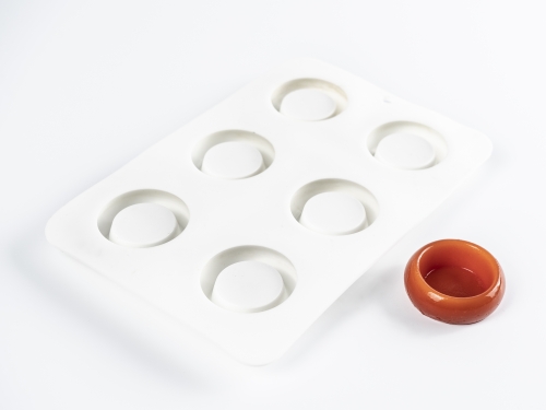 Silikonform für Dekoration, Schale - 100% Chef