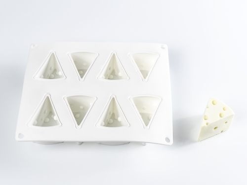 Silikonform für Dekoration, Edamer - 100% Chef