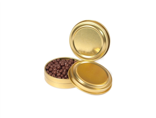 Kaviarglas für Kugeln, goldfarben, ø6,5 cm - 100% Koch