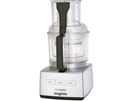 Magimix CS 5200 XL Küchenmaschine, Chrom matt
