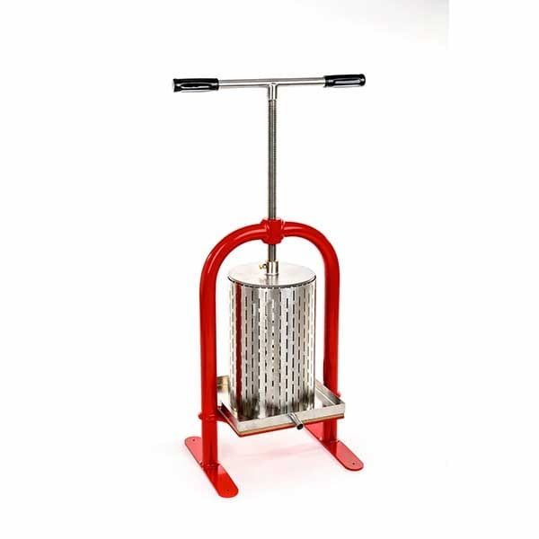 Manuelle Obstpresse, Edelstahl, 20 L - Apple Press