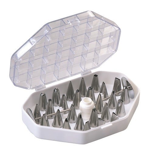 Packung mit 26 Tüllen aus Edelstahl - Martellato