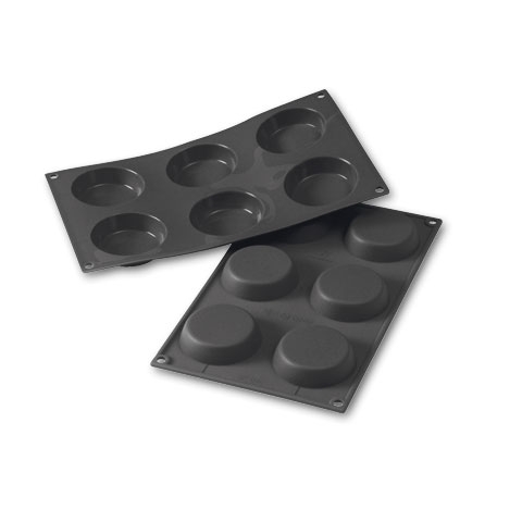 Silikonform SF046, kegelförmiger Zylinder ø70 mm - Martellato