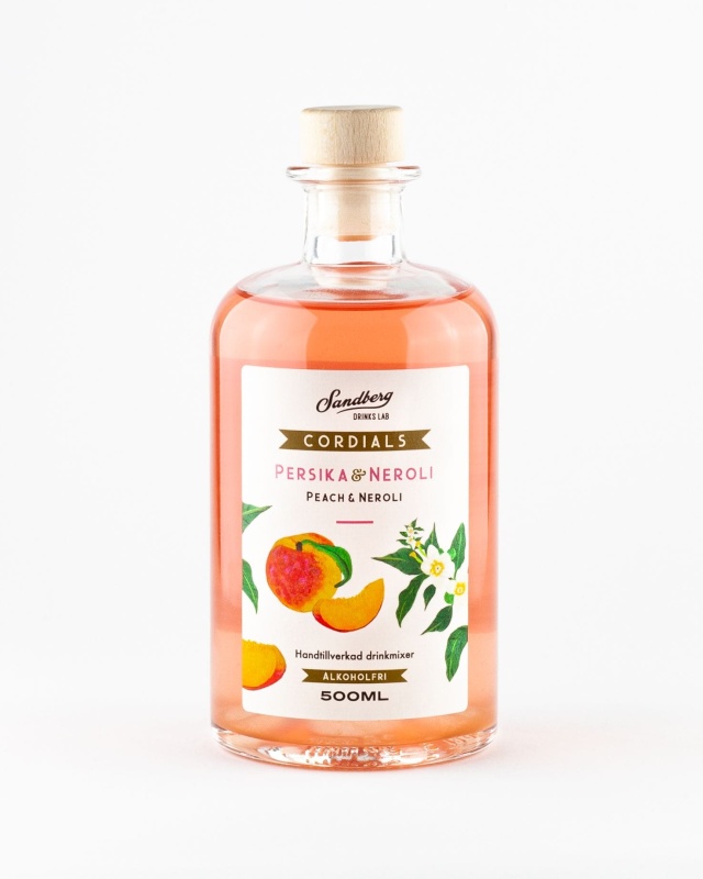 Liköre, Persika & Neroli - Sandberg Drinks Lab