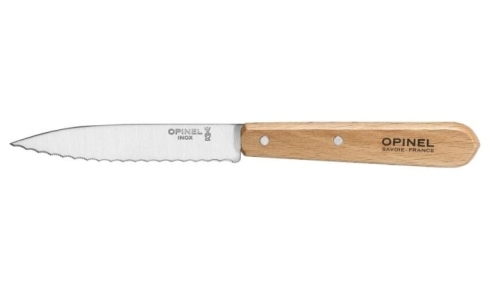 Allzweckmesser mit Wellenschliff 10 cm, mehrere Farben - Opinel