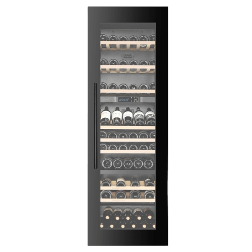 Weinkühlschrank Kitchen Built-in 180, Drei Zonen, Schwarz - Vigneron
