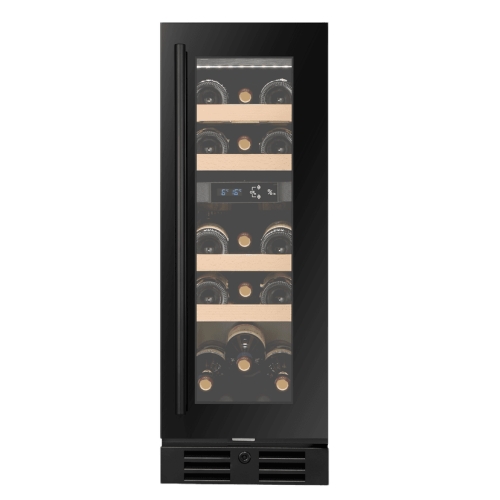 Weinkühlschrank Kitchen Collection 30, Zwei Zonen, Schwarz - Vigneron