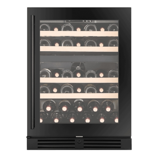 Weinkühlschrank Kitchen Collection 60, Zwei Zonen, Schwarz - Vigneron