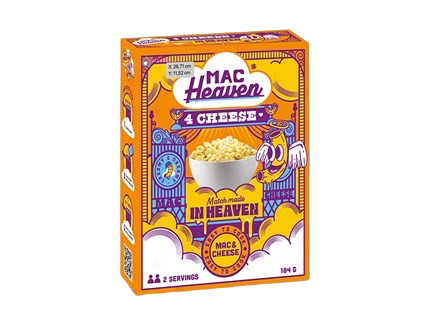 Mac & Cheese, Vier Käsesorten - Mac Heaven