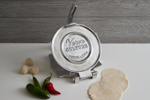 Große Tortillapresse aus Aluminium - Verve Culture