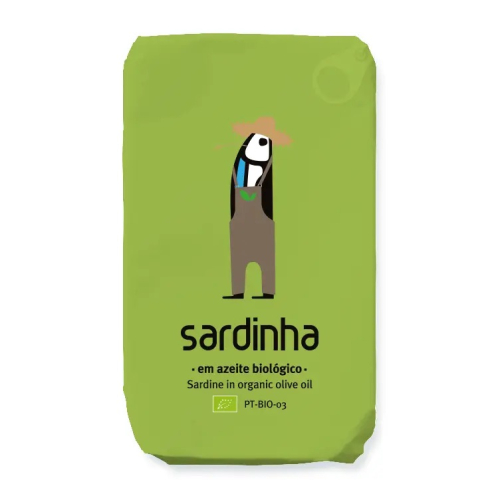 Sardinen in Bio-Olivenöl, 120 g - Sardinha