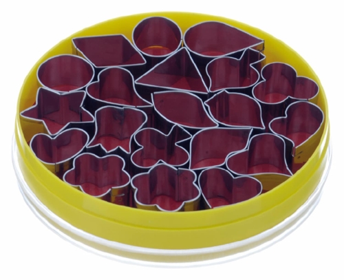 Kleine Ausstecher, gemischte Formen, Set mit 20 Teilen - Schneider