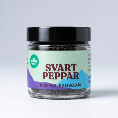 Pfeffer, Schwarzer Kampot, 40 g - The Pepper Quest