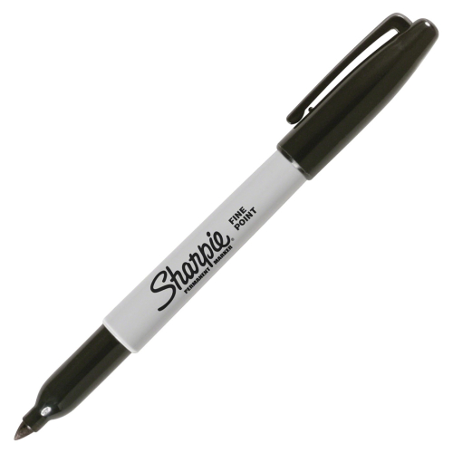 Markerstift, Fine Marker, Schwarz – Sharpie