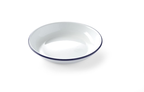 Emaillierter Tiefer Teller, 18 cm - Hendi