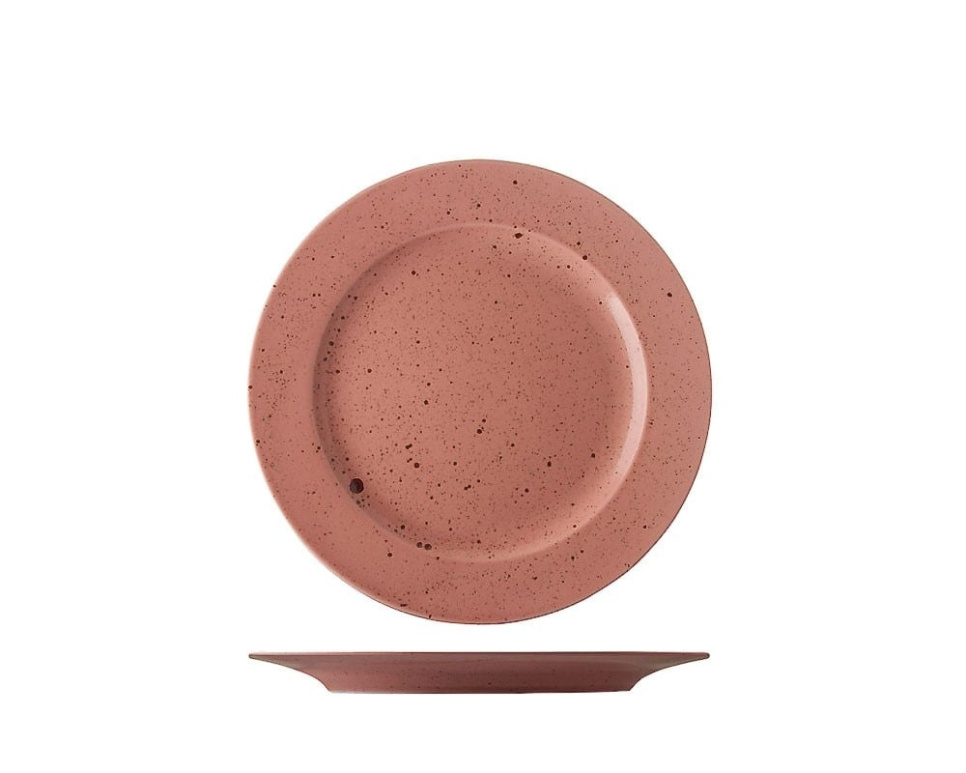 Flacher Teller 20 cm, Lifestyle Terracotta - Lilien in der Gruppe Tischgedeck / Teller, Schüsseln & Schalen / Teller bei The Kitchen Lab (1069-12017)