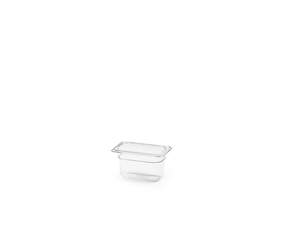 Kunststoffbehälter Gastronorm GN 1/9, transparent - Patina in der Gruppe Kochen / Ofenformen & Gastronormbehälter / Gastronormbehälter / Gastronormbehälter aus Kunststoff bei The Kitchen Lab (1069-17524)