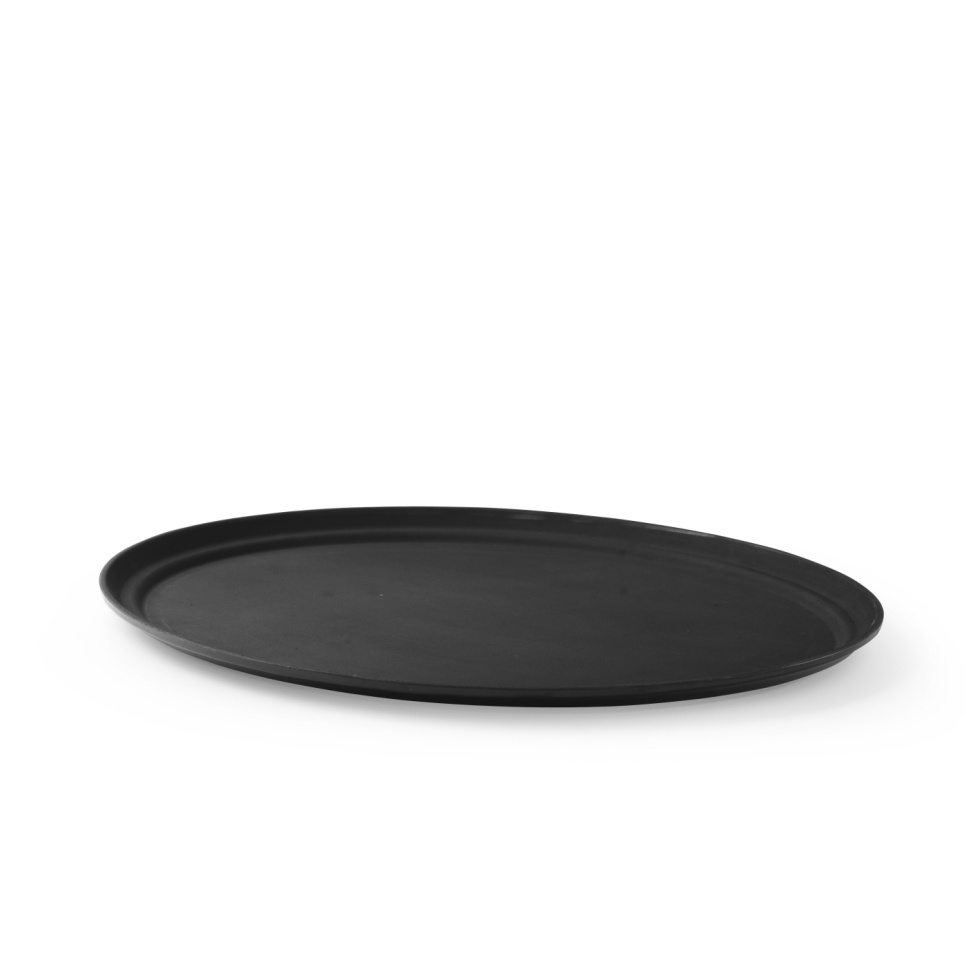 Bar-Tablett, Oval 56x67,5 cm, schwarz - Gzwins in der Gruppe Tischgedeck / Sonstiges fürs Tischgedeck & Servieren / Tabletts bei The Kitchen Lab (1069-29194)
