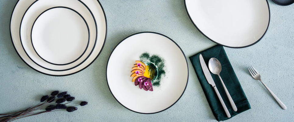 Fass 19 x 11 cm, Gourmet Linea Schwarz - Bonna