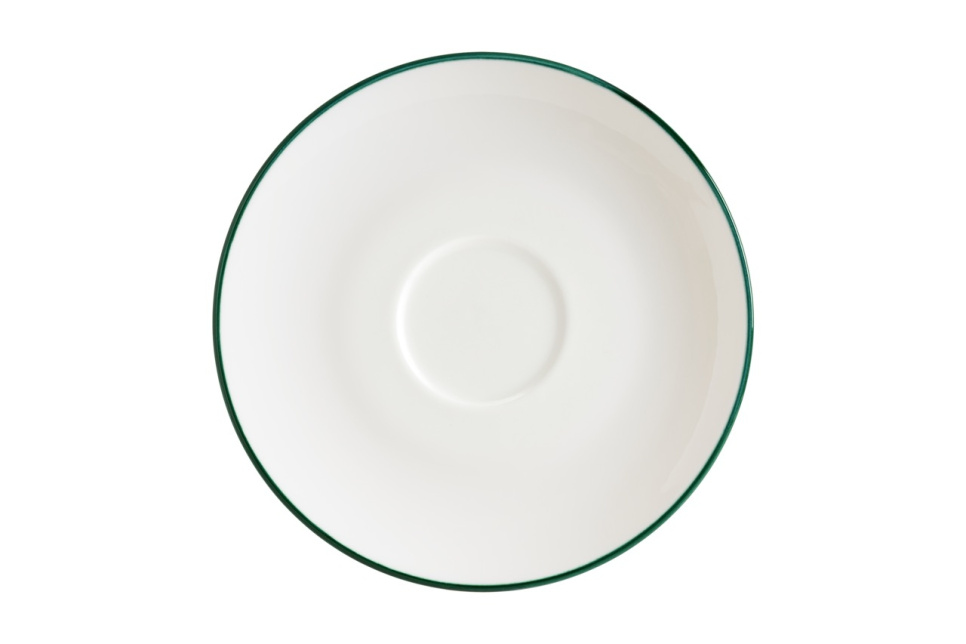 Espresso-Untertasse 12 cm, Gourmet Linea Green - Bonna in der Gruppe Tee & Kaffee / Kaffeezubehör / Kaffee-Untertassen bei The Kitchen Lab (1069-34979)