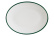 Servierplatte 36 x 28 cm, Moove Linea Green - Bonna