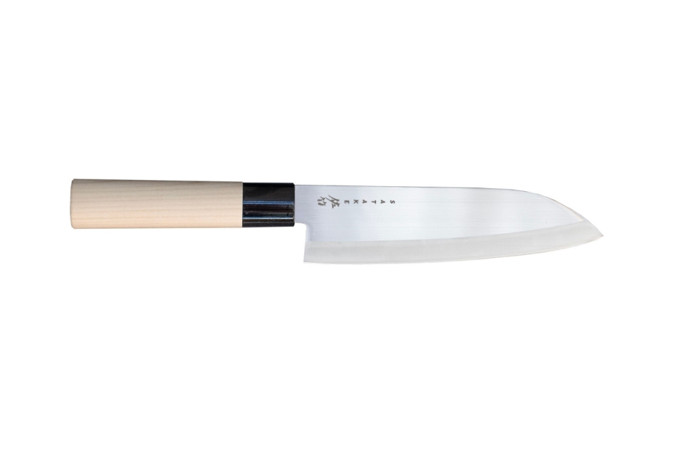 Santoku, 17 cm, Houcho - Satake in der Gruppe Kochen / Küchenmesser / Santoku-Messer bei The Kitchen Lab (1070-10528)