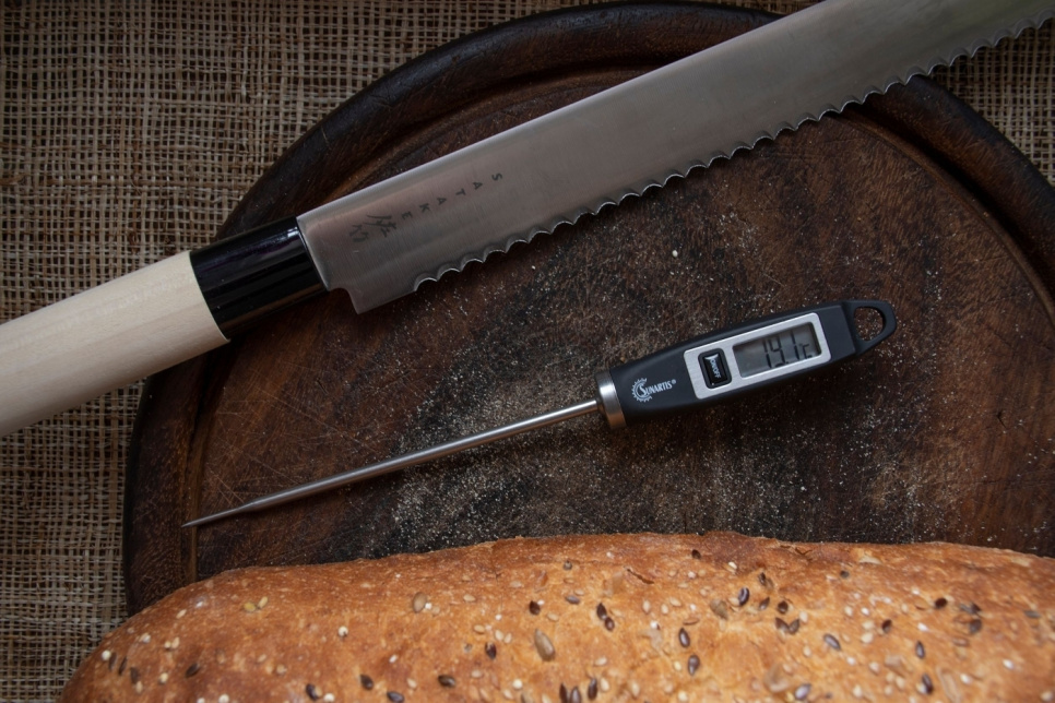 Universalthermometer, schwarz - Mingle