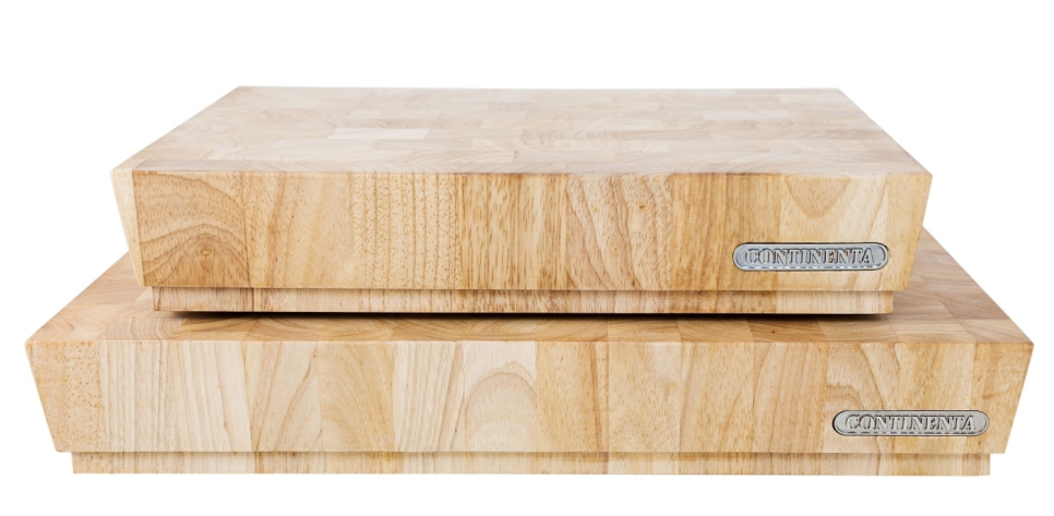 Schneidebrett aus Kautschukholz, 48 x 36 x 7,3 cm - Continenta