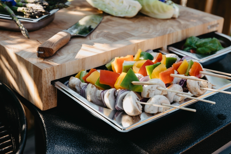 Schneidebrett mit 3 Einsätzen, 48 x 32 cm - Continenta