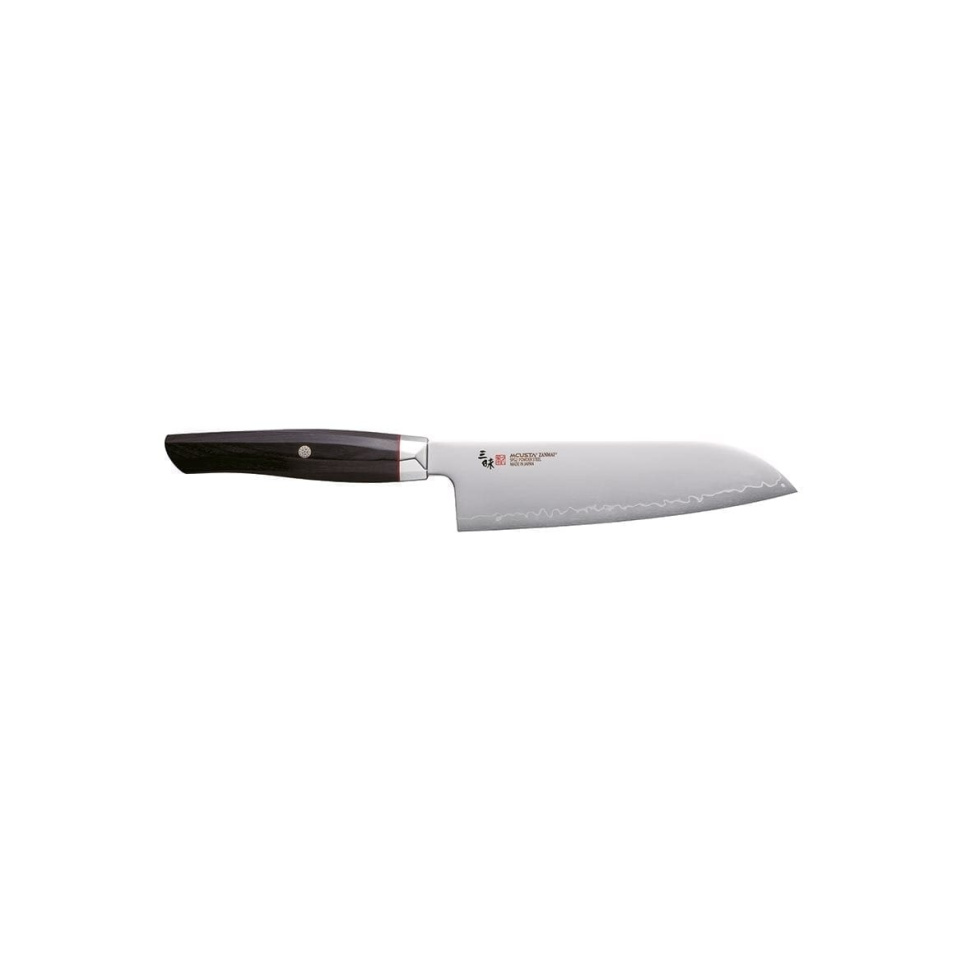 Santoku 18 cm, Revolution Black - Mcusta/Zanmai in der Gruppe Kochen / Küchenmesser / Santoku-Messer bei The Kitchen Lab (1070-17351)