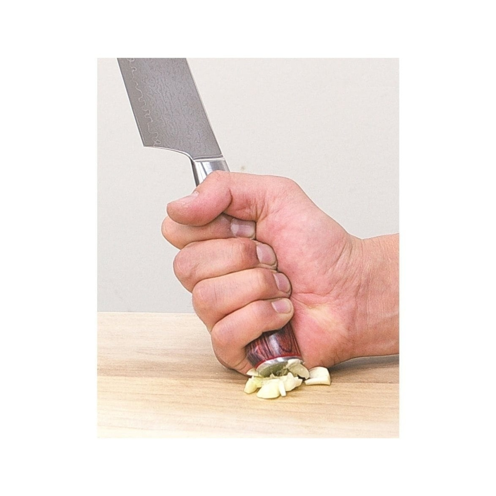 Gyuto 24 cm, Flame Damascus - Mcusta/Zanmai