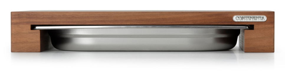 Schneidebrett mit einer Schublade, Nussbaum - Continenta