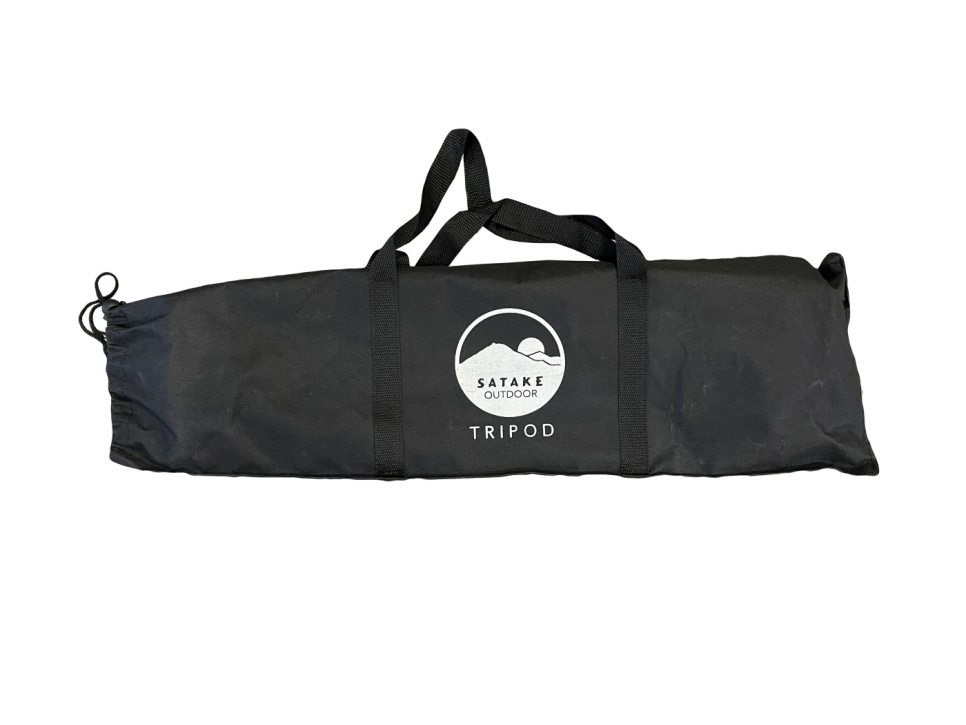 Tri-Pod, 4 Ketten, Haken & Canvas-Tasche, XL - Satake