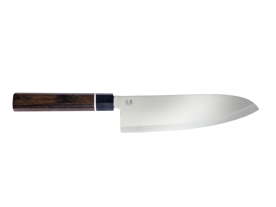 Santoku 17 cm, GinIro - Satake in der Gruppe Kochen / Küchenmesser / Gemüsemesser bei The Kitchen Lab (1070-25361)