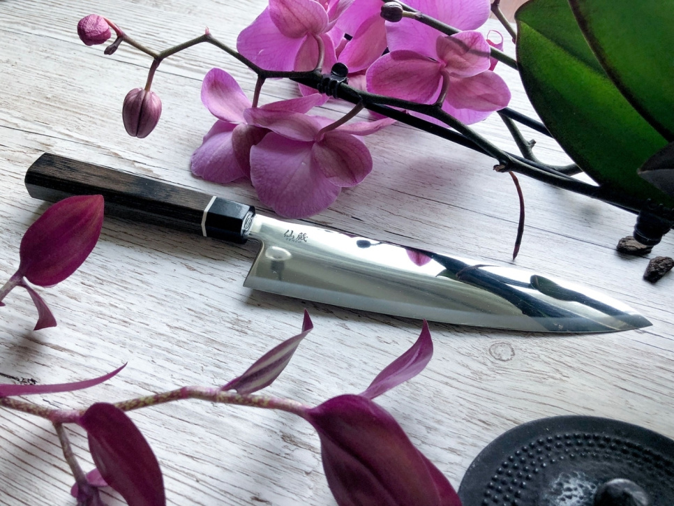 Santoku 17 cm, GinIro - Satake