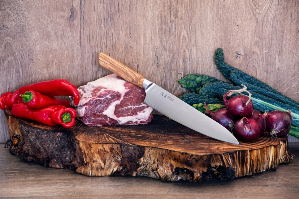 Gyuto. 21 cm, Kaizen - Satake