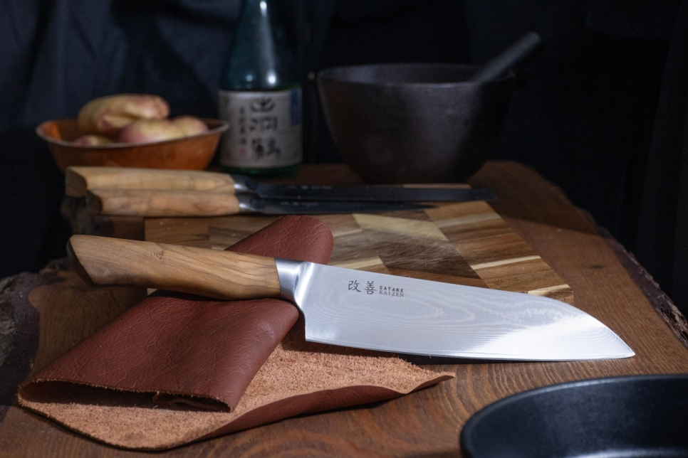 Santoku 18 cm, Kaizen - Satake