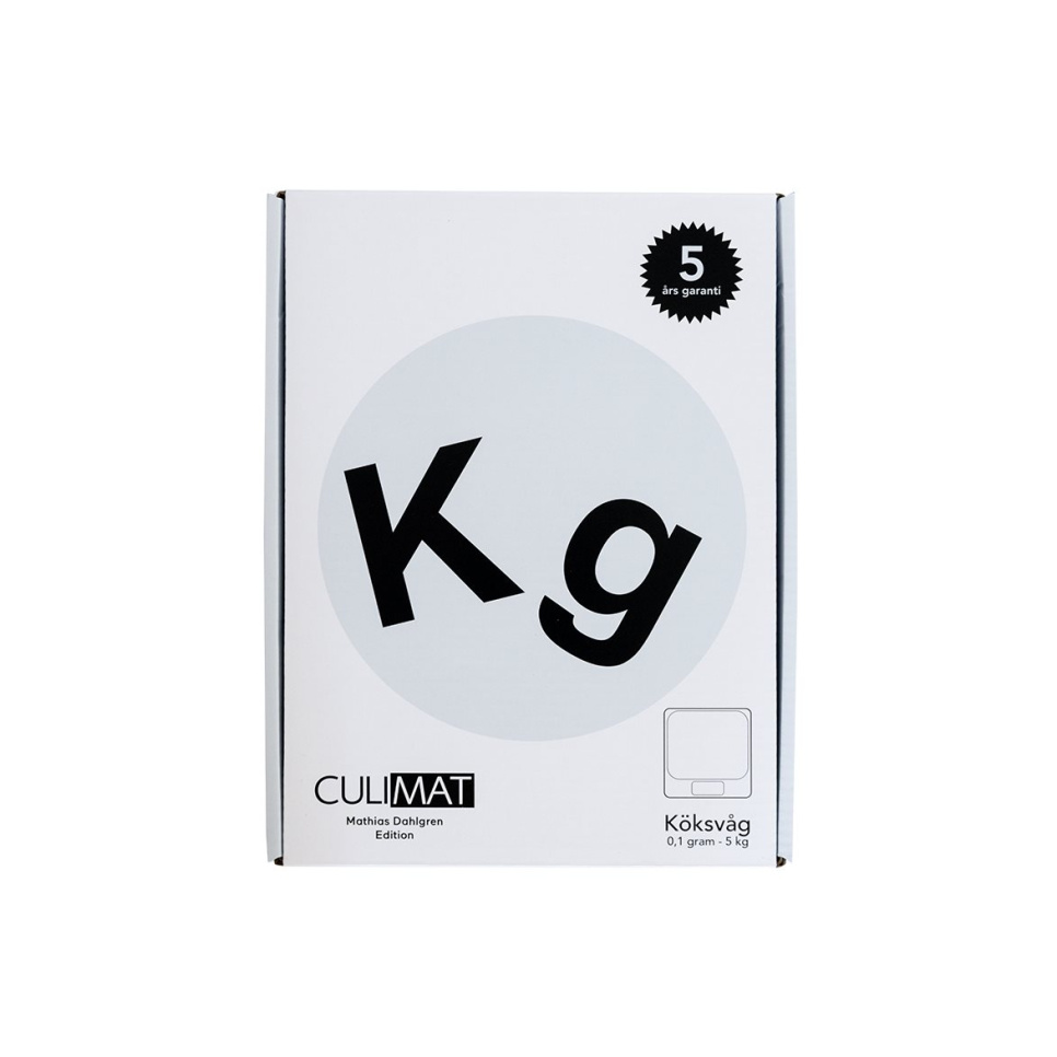 Digitale Küchenwaage, 0,5gr - 5kg, Mathias Dahlgren - Culimat