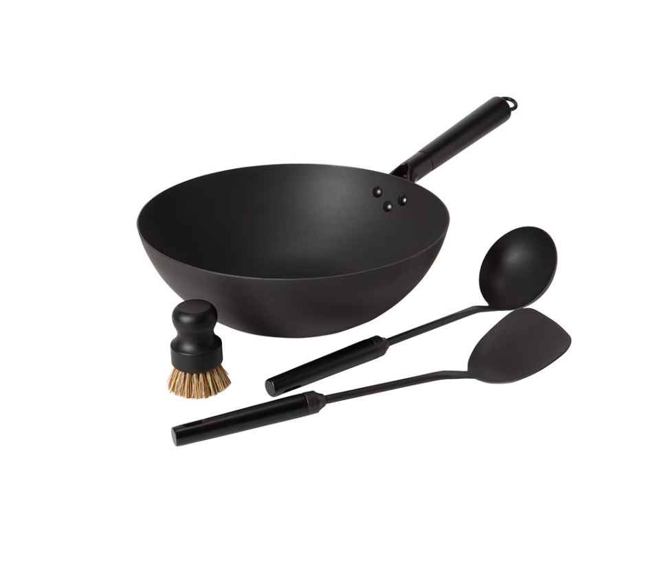 Wok-set - Satake in der Gruppe Kochen / Bratpfannen / Wok-Pfannen bei The Kitchen Lab (1070-29460)