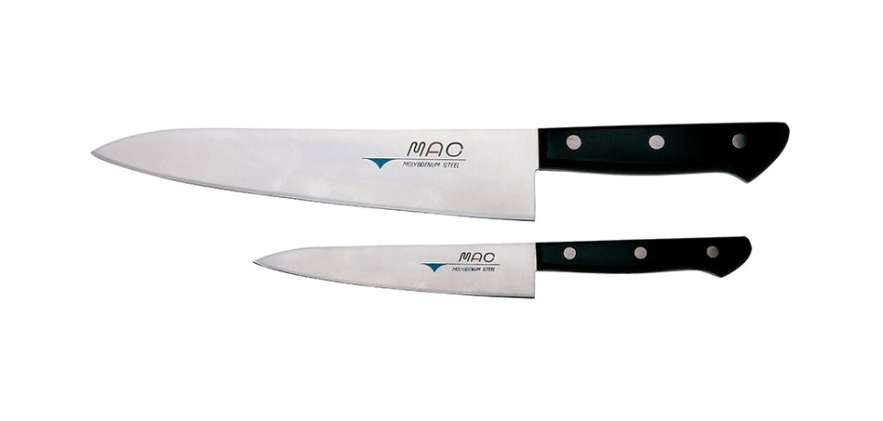 Messerset, zwei Messer in Geschenkbox, Chef - MAC in der Gruppe Kochen / Küchenmesser / Messersets bei The Kitchen Lab (1070-31866)