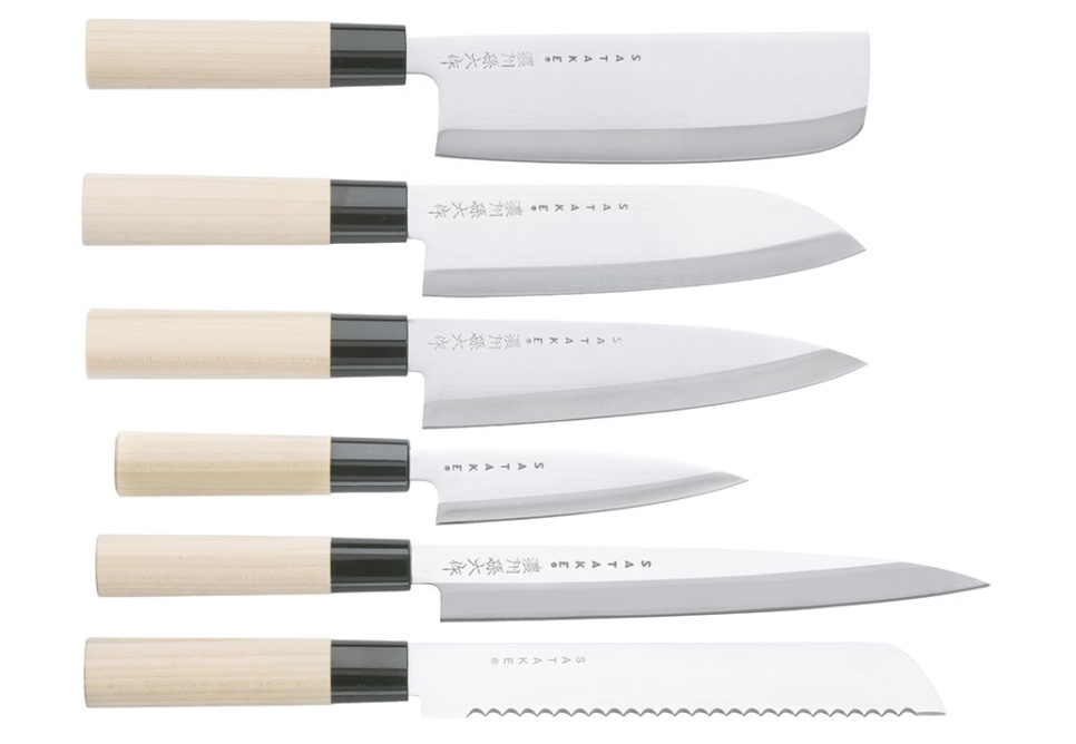 Houcho Knife set, 6 knives - Satake in der Gruppe Kochen / Küchenmesser / Messersets bei The Kitchen Lab (1070-33335)