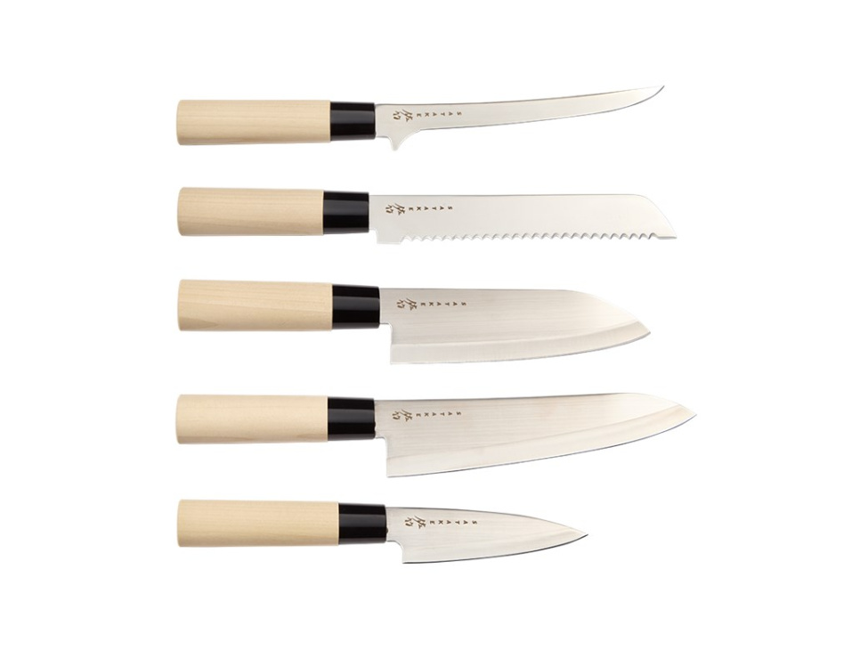 Houcho Knife set, 5 knives - Satake in der Gruppe Kochen / Küchenmesser / Messersets bei The Kitchen Lab (1070-33336)