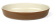 Schale oval, braun/beige, 27 x 18 cm - Xantia