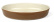 Schale oval, braun/beige, 27 x 18 cm - Xantia