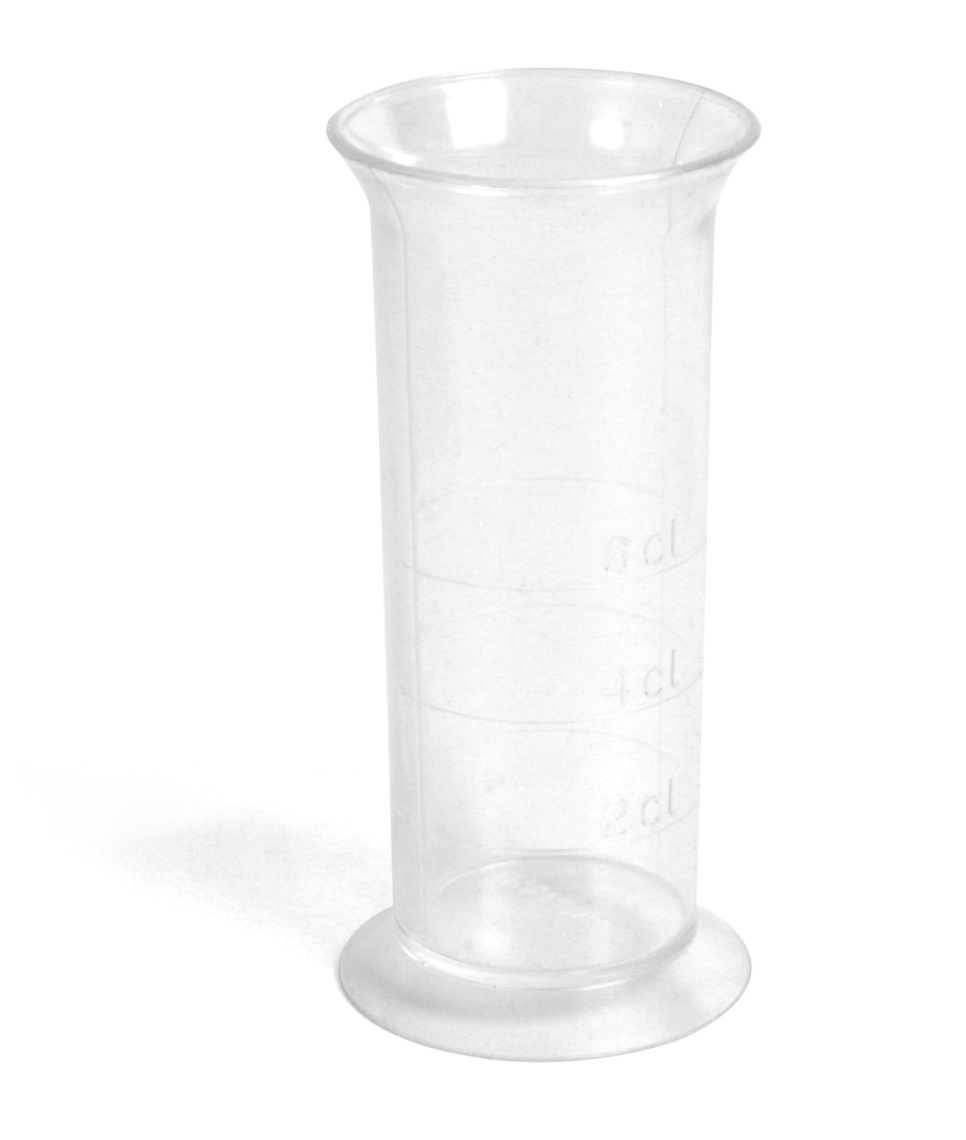 Messglas 2/4 & 6 cl in der Gruppe Bar & Wein / Bar-Ausstattung / Dosiermaße & Shots bei The Kitchen Lab (1071-10126)