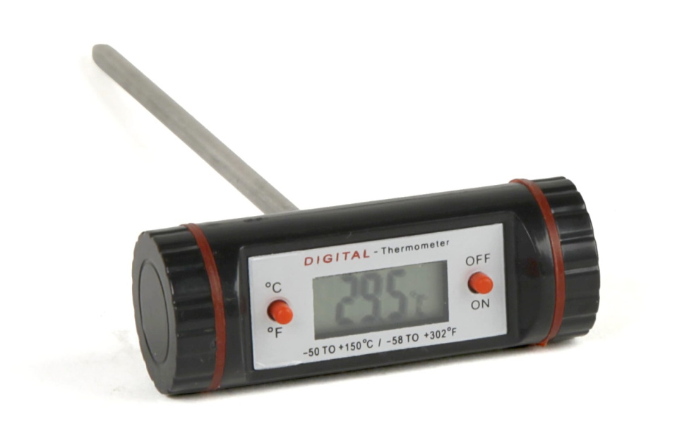 Digitales Fleischthermometer - 15 cm - Exxent