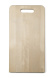 Schneidebrett mit Griff, 38 x 21 cm - Exxent