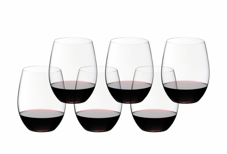 O, Cabernet/Merlot, 6-pack, 20 year anniversary - Riedel in der Gruppe Bar & Wein / Weingläser / Rotweingläser bei The Kitchen Lab (1073-29443)