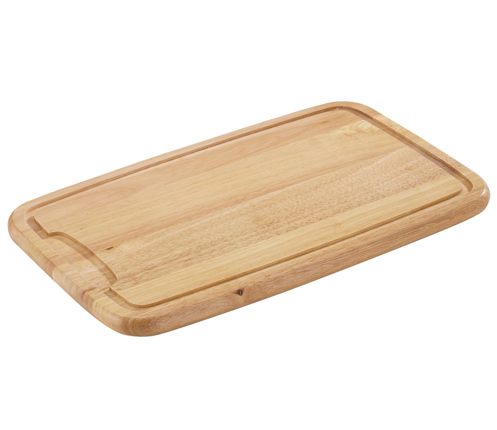 Trancher Rubberwood 42x27,5 cm - Zassenhaus in der Gruppe Kochen / Küchenutensilien / Schneidebretter bei The Kitchen Lab (1073-29595)