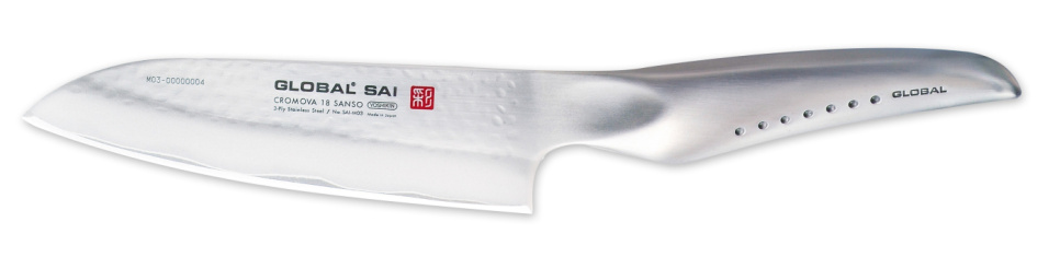  Santoku, 13,5cm, Sai - Global in der Gruppe Kochen / Küchenmesser / Santoku-Messer bei The Kitchen Lab (1073-30940)